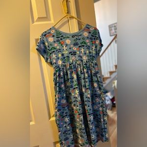 Hanna Andersson light blue dress with pockets